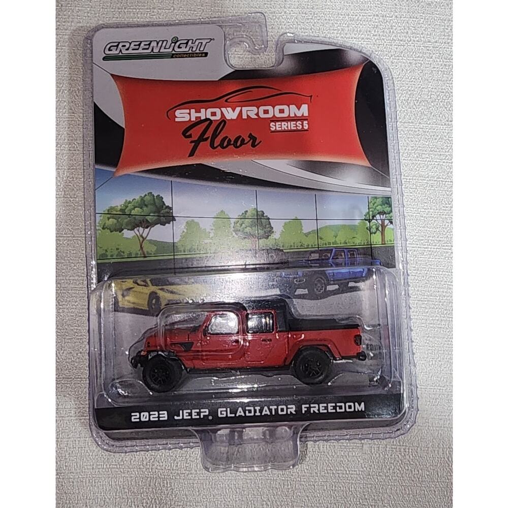 showroom series 2023 jeep gladiator freedom greenlight collectables